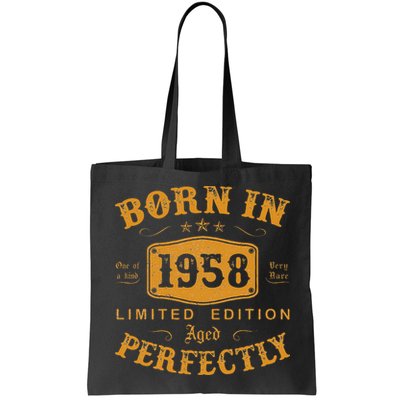 Vintage 1958 Birthday Celebration 65th Year Gift Bag