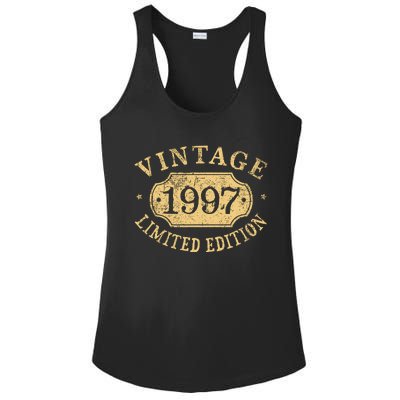 Vintage 1997 Birthday 25th Limited Edition Ladies PosiCharge Competitor Racerback Tank