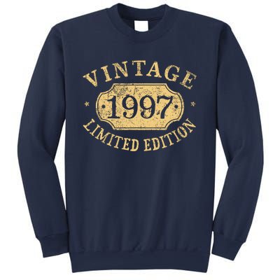 Vintage 1997 Birthday 25th Limited Edition Sweatshirt