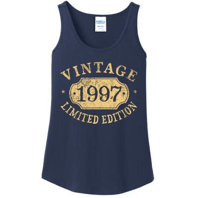 Vintage 1997 Birthday 25th Limited Edition Ladies Essential Tank