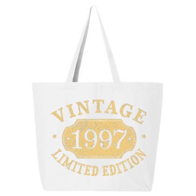 Vintage 1997 Birthday 25th Limited Edition 25L Jumbo Tote