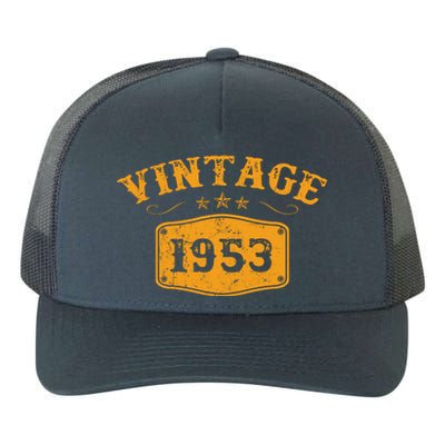 Vintage 1953 Birthday Gifts Yupoong Adult 5-Panel Trucker Hat