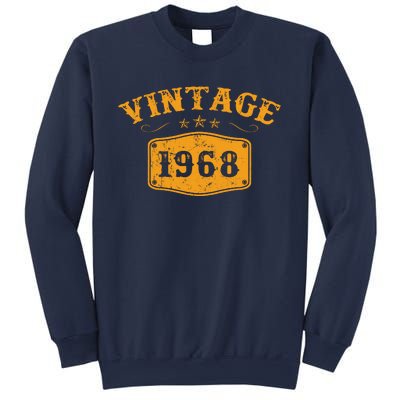 Vintage 1968 Birthday Gifts Sweatshirt