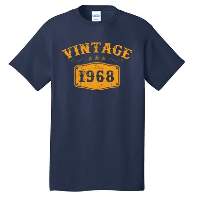 Vintage 1968 Birthday Gifts Tall T-Shirt