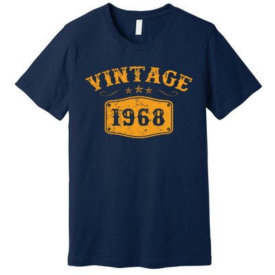 Vintage 1968 Birthday Gifts Premium T-Shirt