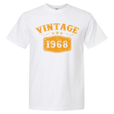 Vintage 1968 Birthday Gifts Garment-Dyed Heavyweight T-Shirt