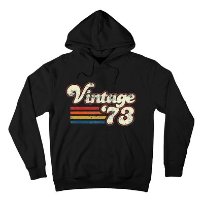 Vintage 1973 Birthday Hoodie