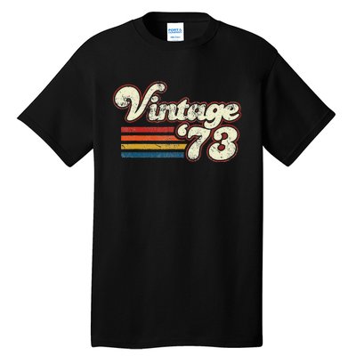 Vintage 1973 Birthday Tall T-Shirt