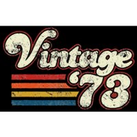 Vintage 1973 Birthday Bumper Sticker