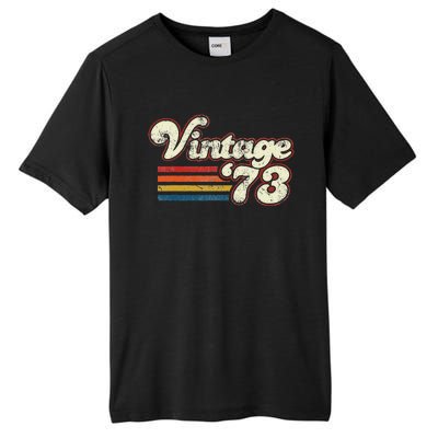 Vintage 1973 Birthday Tall Fusion ChromaSoft Performance T-Shirt