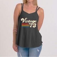 Vintage 1973 Birthday Women's Strappy Tank