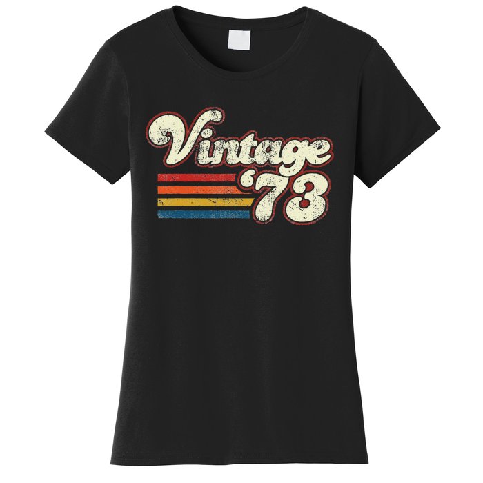 Vintage 1973 Birthday Women's T-Shirt