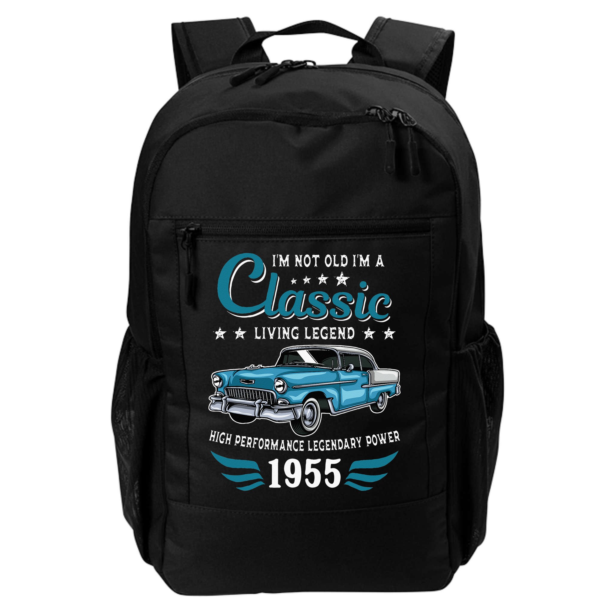 Vintage 1955 Birthday Classic Car For Legends Born In 1955 Backpack