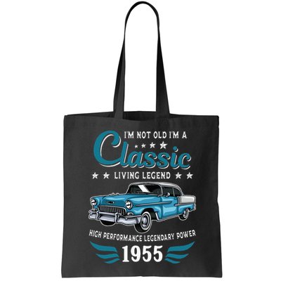 Vintage 1955 Birthday Classic Car For Legends Born In 1955 Bag