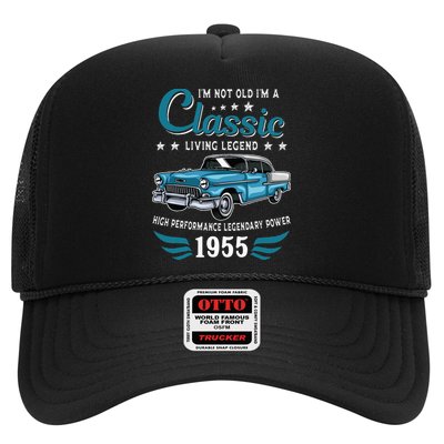 Vintage 1955 Birthday Classic Car For Legends Born In 1955 Hat