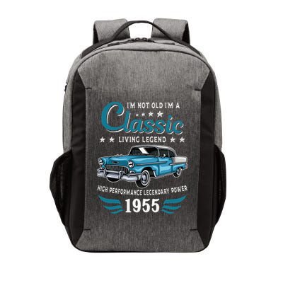 Vintage 1955 Birthday Classic Car For Legends Born In 1955 Vector Backpack