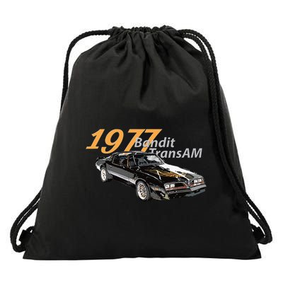 Vintage 1977 Bandit Am Muscle Cars 1970s Drawstring Bag