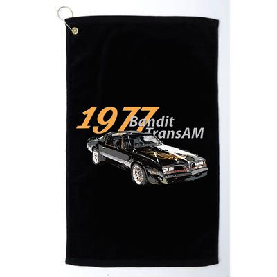 Vintage 1977 Bandit Am Muscle Cars 1970s Golf Towel