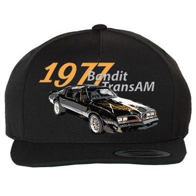 Vintage 1977 Bandit Am Muscle Cars 1970s Wool Snapback Cap