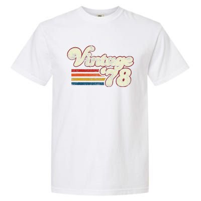 Vintage 1978 Birthday Cute Garment-Dyed Heavyweight T-Shirt