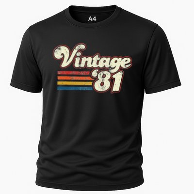 Vintage 1981 Birthday Performance Shirt