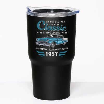 Vintage 1957 Birthday Classic Car For Legends Born In 1957 Tumbler