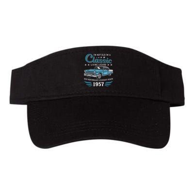 Vintage 1957 Birthday Classic Car For Legends Born In 1957 Visor