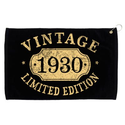 Vintage 1930 Birthday 92nd Limited Edition Grommeted Golf Towel