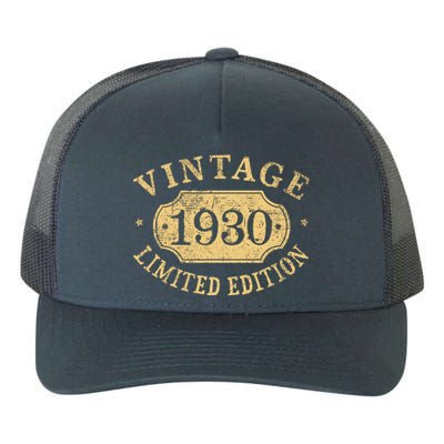 Vintage 1930 Birthday 92nd Limited Edition Yupoong Adult 5-Panel Trucker Hat