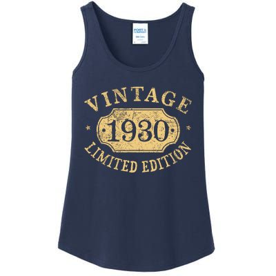 Vintage 1930 Birthday 92nd Limited Edition Ladies Essential Tank