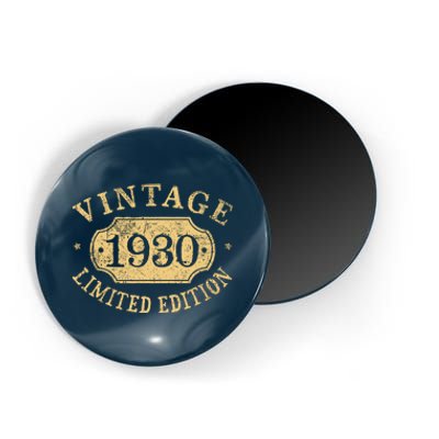 Vintage 1930 Birthday 92nd Limited Edition Magnet