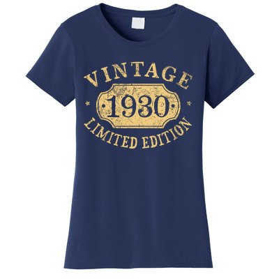 Vintage 1930 Birthday 92nd Limited Edition Women's T-Shirt