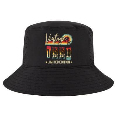 Vintage 1990 Birthday Gift Limited Edition Funny And Cool Family Gift Cool Comfort Performance Bucket Hat