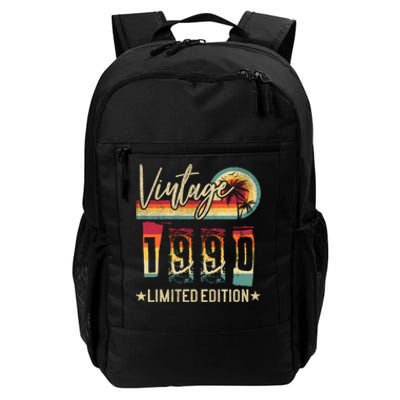 Vintage 1990 Birthday Gift Limited Edition Funny And Cool Family Gift Daily Commute Backpack