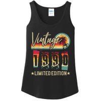 Vintage 1990 Birthday Gift Limited Edition Funny And Cool Family Gift Ladies Essential Tank