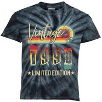 Vintage 1990 Birthday Gift Limited Edition Funny And Cool Family Gift Kids Tie-Dye T-Shirt