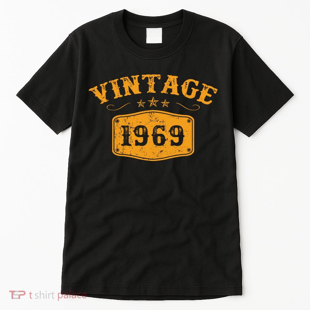 Vintage 1969 Birthday Gifts Tall T-Shirt