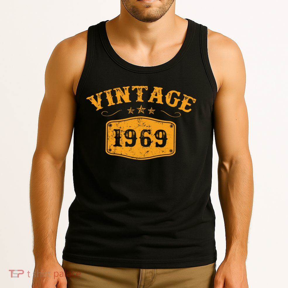 Vintage 1969 Birthday Gifts Tank Top