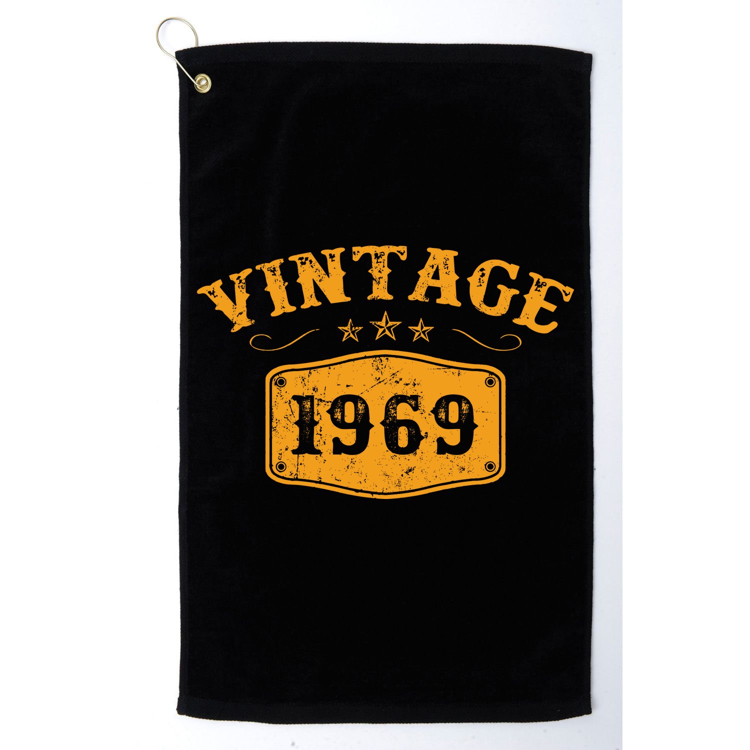 Vintage 1969 Birthday Gifts Golf Towel