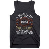 Vintage 1963 Classic Turning 60 Years 60th Birthday Tank Top