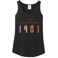 Vintage 1983 Chapter 40 40th Birthday Fortieth Bday  Ladies Essential Tank