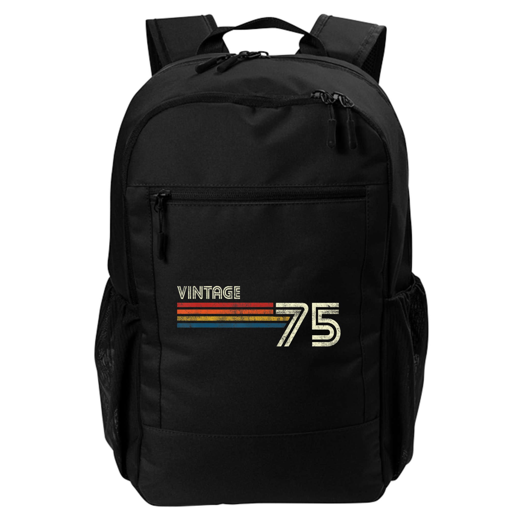Vintage 1975 Chest Stripe 48 Birthday Backpack
