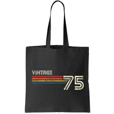 Vintage 1975 Chest Stripe 48 Birthday Bag