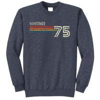 Vintage 1975 Chest Stripe 48 Birthday Sweatshirt