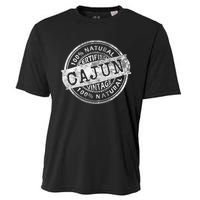 Vintage 100 Certified Cajun White Stamp Louisiana Cooling Performance Crew T-Shirt