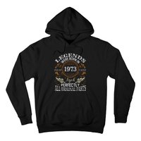 Vintage 1973 Classic Turning 50 Years 50th Birthday Hoodie