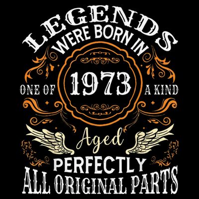 Vintage 1973 Classic Turning 50 Years 50th Birthday T-Shirt