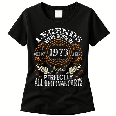 Vintage 1973 Classic Turning 50 Years 50th Birthday Womens T-Shirt