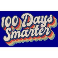 Vintage 100 Days Smarter Teacher Student 100th Day Of School Gift Bumper Sticker