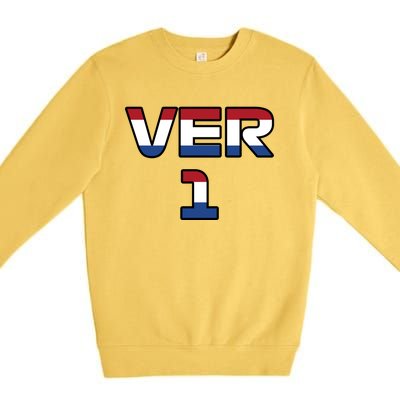 VER 1 Dutch Flag Premium Crewneck Sweatshirt